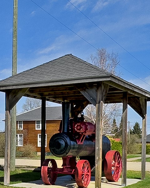 Old Steam Engine
