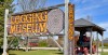 Logging Museum Sign